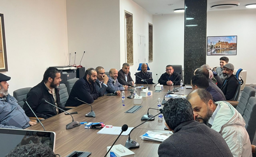 زيارة لجنة التدقيق من المركز الوطني لضمان جودة واعتماد المؤسسات التعليمية والتدريبية